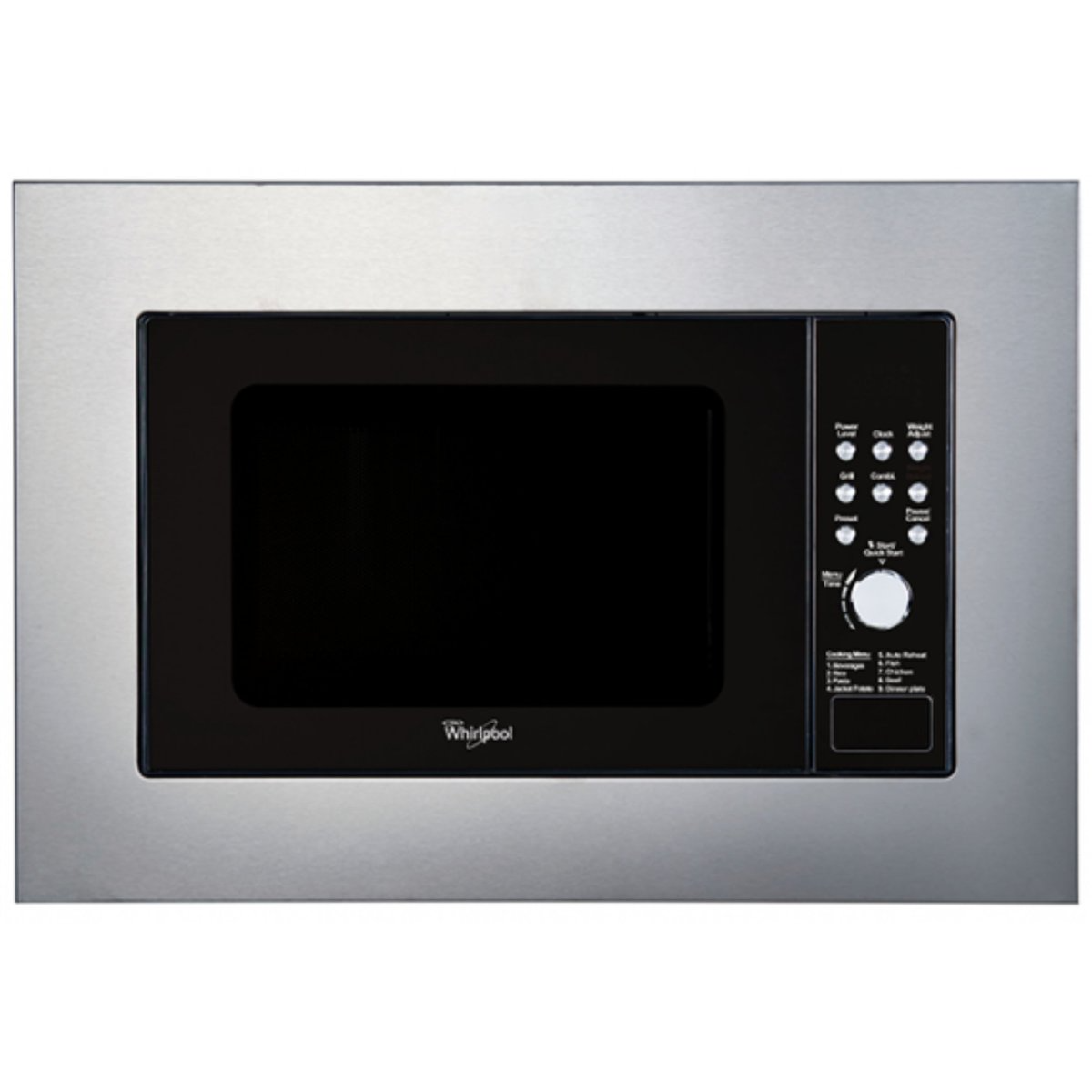 Whirlpool 惠而浦 CB2069/IX 20公升 嵌入式燒烤微波爐 (9個自動烹調食譜)